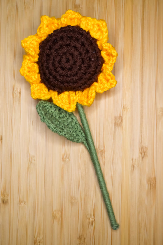 Sunflower (handmade Crochet