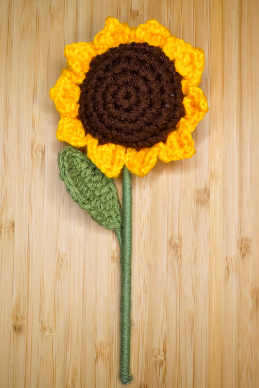 Sunflower (handmade Crochet